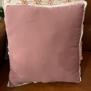 Small pink cushion
